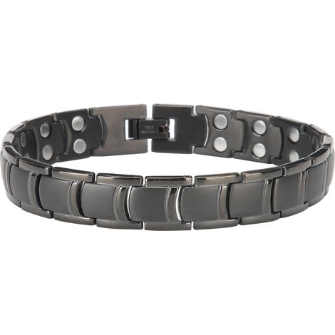 Bracelet magnétique en acier inoxydable thérapie manuelle chaîne de soins santé bijoux accessoires (1/5)