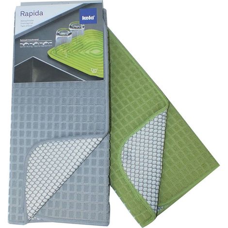 Almohadilla absorbente de agua Kela, 50x38 cm, gris (1/5)