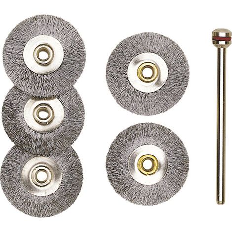Brosse disque en acier Ø 22 mm - Proxxon
