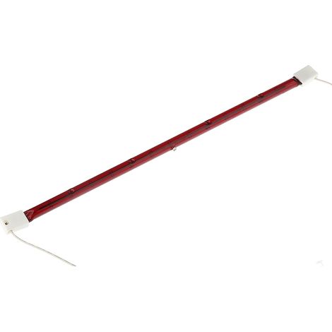 Rs Pro – Lampe à infrarouge 1 000 W SK15 – 110 V – 20mm – 350 mm – Lumière rouge – Durée de vie 5000h (1/2)