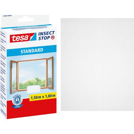 Tesa Insect Stop STANDARD Insektenschutzgitter weiß 1,5x1,8 m (1/5)