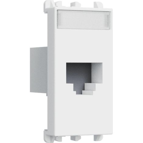 Presa rj45 urmet lybra bianco - 27446.b