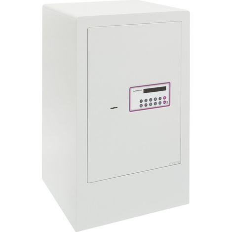 ARREGUI Forma Evolution Caja fuerte con llave y codigo, Caja de seguridad, apertura con teclado y llave, Caja fuerte electronica doble seguridad XXL Zócalo : 62 x 38,5 x 36 cm, 71L (ref 150090)