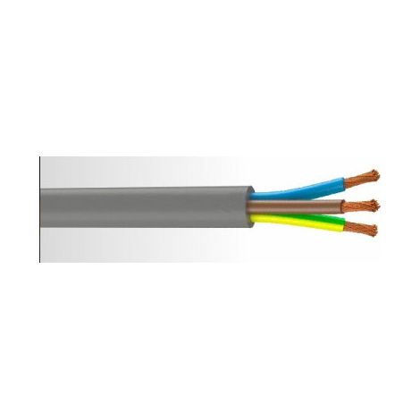 Cavo H05 Vv-f 2x0,75 Gr C50