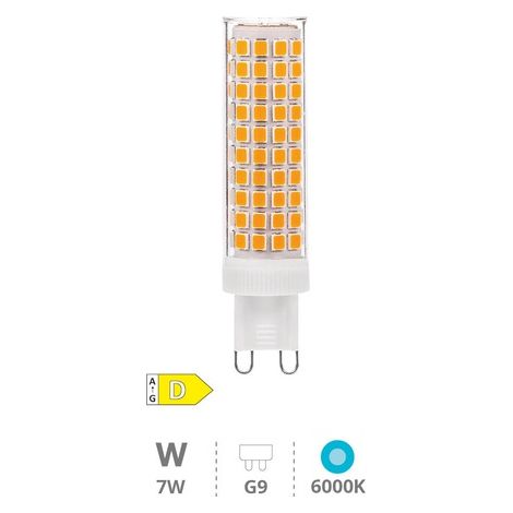 Bombilla LED 7W G9 6000K