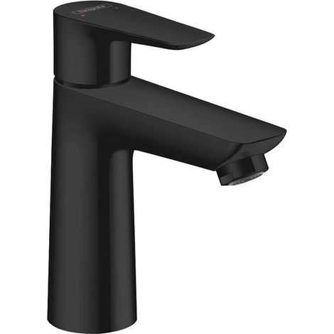 Mitigeur de lavabo 110, avec tirette et vidage noir mat 110 Talis E