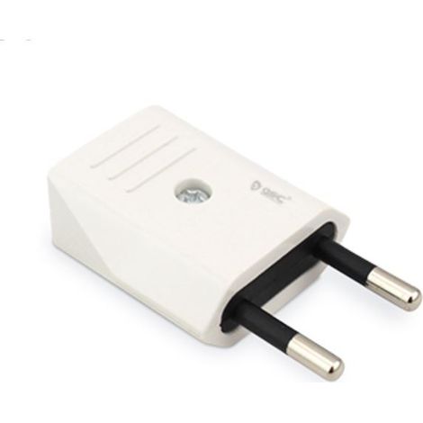 Fiche bipolaire 4 mm blanc GSC 000200484