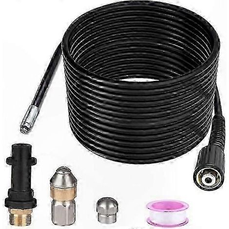 Déboucheur haute pression 15 m compatible avec les modèles K2-K7 HD HDS 180 bar 60 °C SEWHBYV (1/4)
