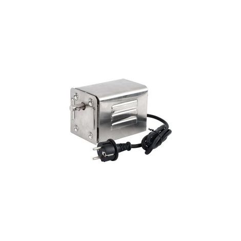 Moteur tourne-broche barbecue électrique 15W – Acier inoxydable – Charge 40kg – Prise EU 220V – Installation facile (1/4)
