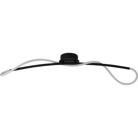 PLAFÓN IP20 TRESS LED 20.3W BLANCO NEUTRO - 4000K ON-OFF NEGRO