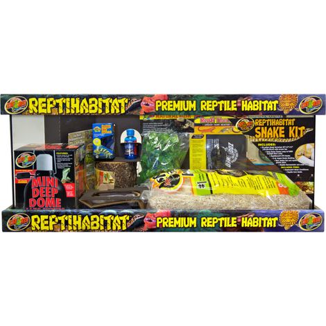 ReptiHabitat Kit Snake 76x30x30 cm per Serpenti (1/3)