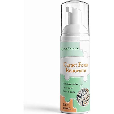 Nettoyant pour sièges de voiture. Facile à utiliser : il suffit de vaporiser et d'essuyer. Rafraîchissant pour tapis de salon (100 ml). (1/5)