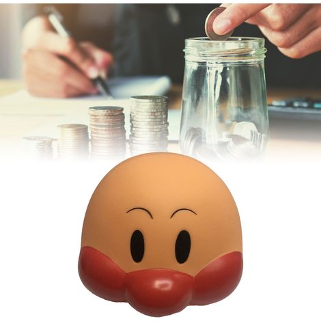 Tirelire Cartoon Piggy Bank pour enfants en plastique doux modèle Superman boîte monnaie décor (1/5)