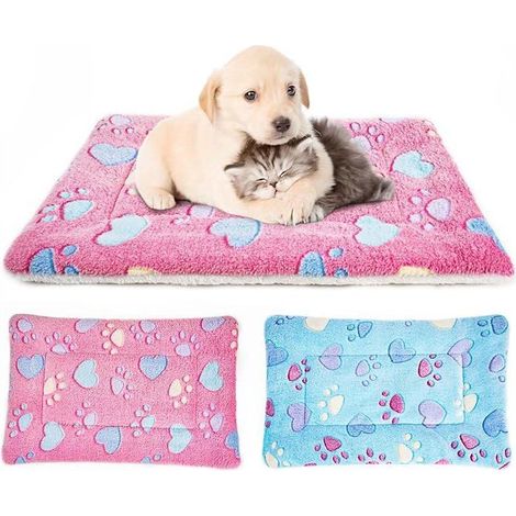 Lit pour Chien - Coussin pour Animaux de Compagnie - Lavable - Coussin pour Petits Chiens, Chats et Chiots (60 x 50 cm (1/5)
