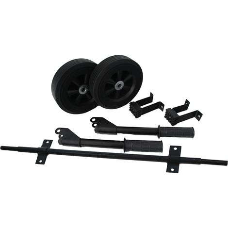 Könner & Söhnen – Kit de transport pour groupes électrogènes – Accessoire avec 2 roues et 2 pieds de support – Compatible KS 2900 et KS 3000