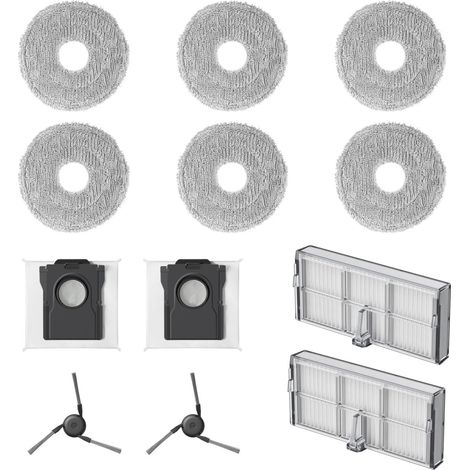 Kit d'Accessoires Mova MRAK67 pour Aspirateur Robot P50 Pro Ultra et P50 Ultra