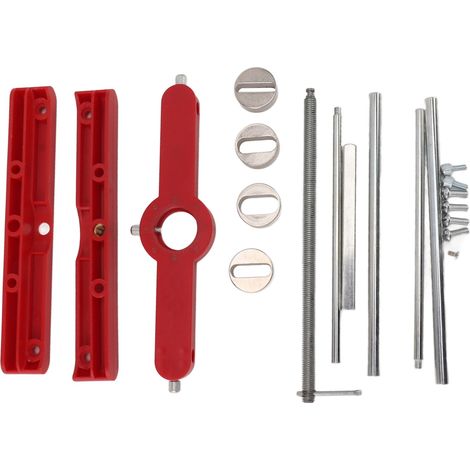 Woodworking Drill Locator Tool Accurate Woodworking Punch Locator Drill Guide Portable Drilling Positioner (1/5)