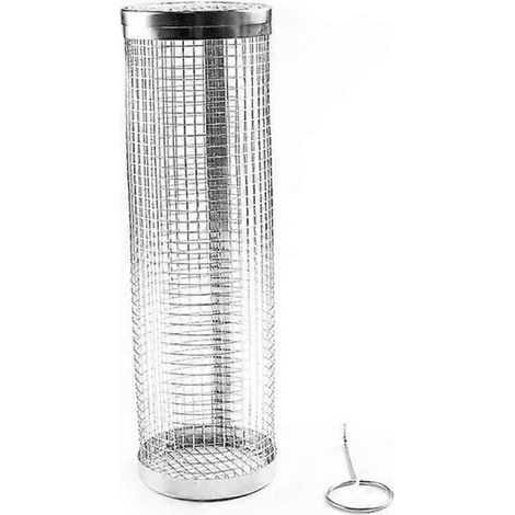 Barbecue d'extérieur automatique en acier inoxydable avec 10 autocollants réglables (1/5)