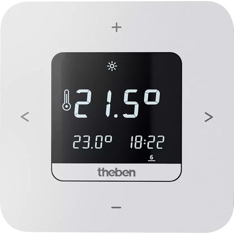 Theben 8120200 Ramses 812 top3 I Thermostat programmable numérique pour surveillance/régulation de la température ambiante en fonction de l'heure I Version réseau I Thermostat d'ambiance (1/5)