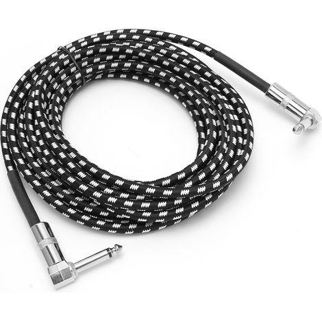 Câble Audio Guitare JORINDO 6.35mm 1/4in - Cordon de Connexion pour Instrument de Musique 6m (19.7ft) - Modèle JD6209 (1/5)