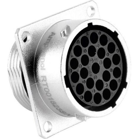 Amphenol RT0018-23SNH Cosse cylindrique mâle femelle, droit Nombre total de pôles: 23 Série (connecteur rond): RT360™ 1 (1/5)