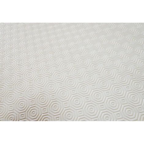 1 Nappe de protection rectangulaire, PVC, Blanc, 140x300 cm, Imperméable, Antichaleur, Pour table à manger