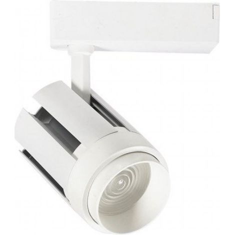 35W LED PROIETTORE A PISTA LED CORPO BIANCO LUCE BIANCA 5 ANNI DI GARANZIA 6500K - Luce FREDDA (1/5)