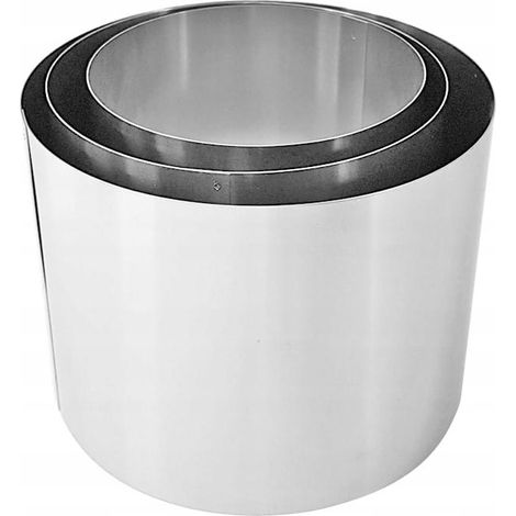 3 bandas para bordes de tartas, redondas, altas, H-12cm, fi=12/14/16 cm (1/2)