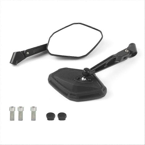 Rétroviseur d'extrémité de guidon pour moto Silver Leopard GS125, réglable, JG (1/5)