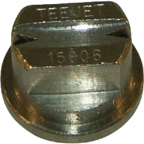 Ugello a doppio getto TQ 150° 06 argento acciaio inossidabile TeeJet TEEJET TQ15006SS