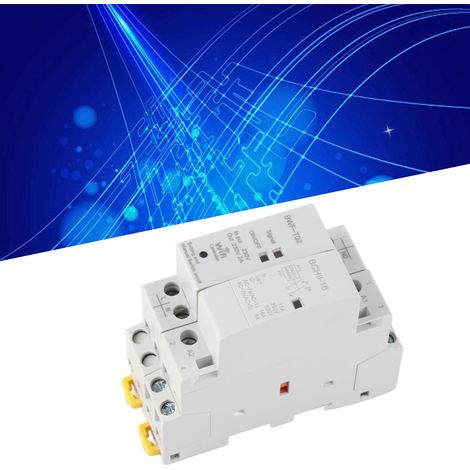 Contacteur de commande Wi-Fi 2NO pour usage domestique, contacteur basse tension pour télécommande domotique, AC230V16A