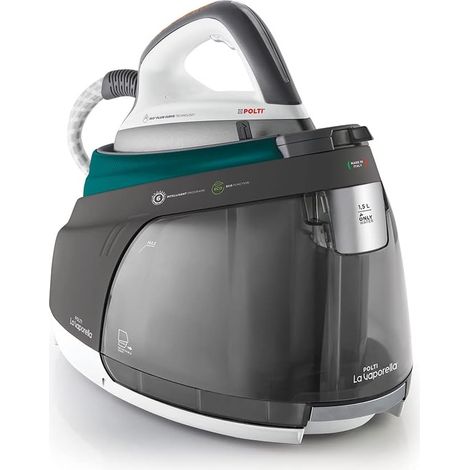 Polti La Vaporella XT120C 2350 W 1,5 L Alluminio Grigio, Turchese, Bianco