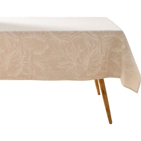 Rechteckige Tischdecke LORENZA, 140 x 240 cm, Leinenoptik (1/5)