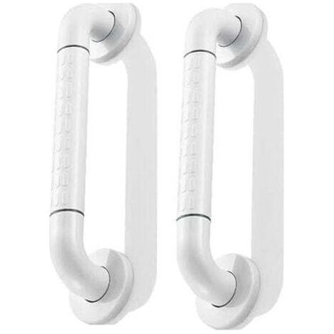 Suction cup shower handle, Stainless steel toilet grab bar with Fluorescence, 40 cm (1/4)
