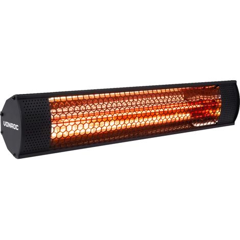 Terrassenheizung Marsili Compact - 2000W  Schwarz