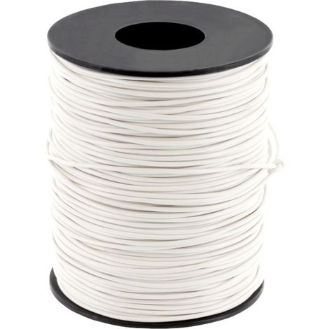 econ connect KL014WS100 Litze  1 x 0.14 mm² Weiß 100 m