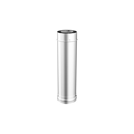 Cheminée bioéthanol Stand 4 vitres 1000 ml blanc acier