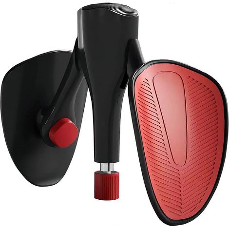HONORNIC - Appareil unisexe de renforcement des muscles du plancher pelvien, appareil d'exercice réglable pour les cuisses (noir) (1/5)