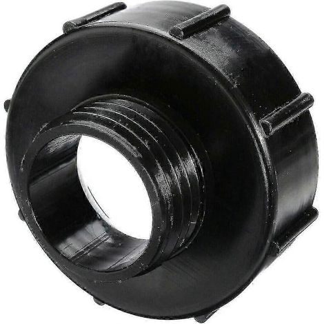 Adaptateur IBC 3" DN80 S100x8, filetage grossier 100 mm, pour réduction à 2" DN50 S60x6, filetage grossier 60 mm, pour réservoir d'eau de pluie