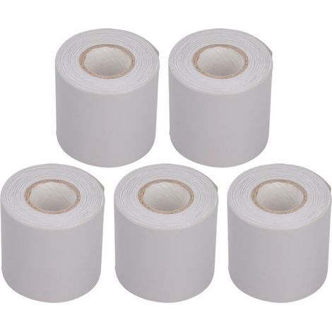 Cinta Protectora Para Tuberías De Aire Acondicionado - 6 cm De Ancho - Resistente Al Aceite - Gris - 5 Unidades (1/5)