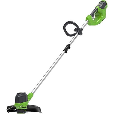 Coupe Bordure Sans Fil pour Jardins Moyens, Hauteur Réglable, Largeur de 30 cm, Fil Nylon 1,65 mm à Alimentation Automatique, SANS Batterie 40V 2Ah et Chargeur, G40LT (1/5)