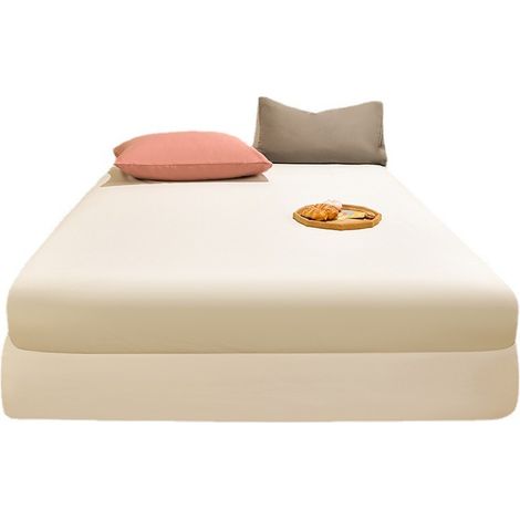 Cache Sommier 150x200cm Beige (1/4)