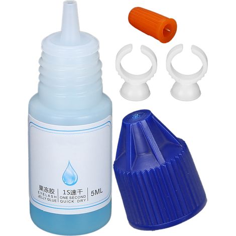 Colle pour extensions de faux cils à séchage rapide pour salon de beauté, 5 ml (1/5)