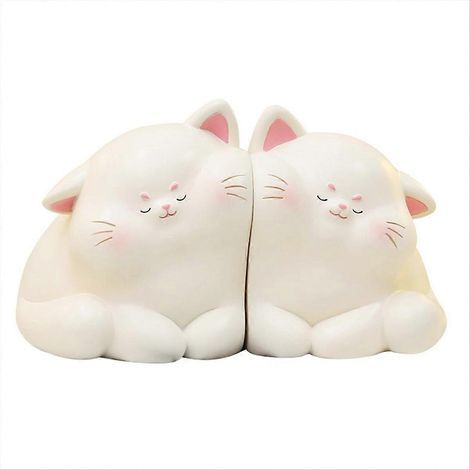 Serre-livres décoratifs en forme de chat, serre-livres pour maintenir les livres (1/5)