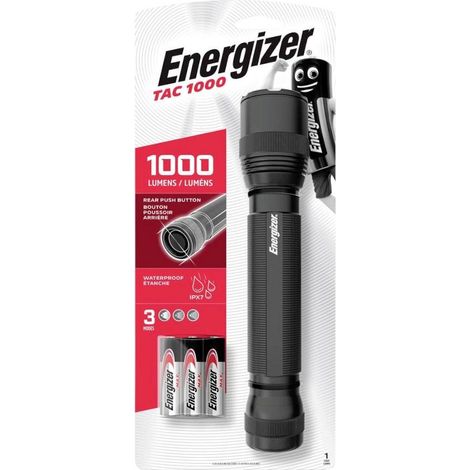 Torcia Energizer Tactical Ultra nera 1000 lumen
