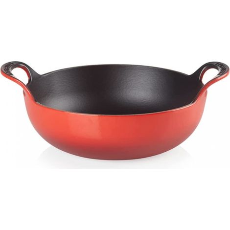 Le Creuset 20142240600460 BALTI DISH Runde Kochschüssel 24 CM KIRSCHROT