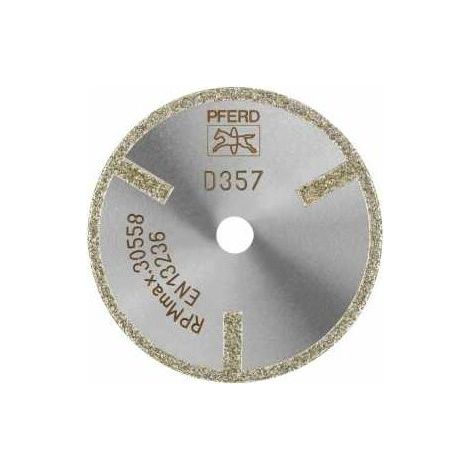 PFERD TOOLS Diamant-Trennscheibe D1A1R 50x2,0x6,0mm D357 (grob) mit Schutzsegment für GFK/CFK (1/4)
