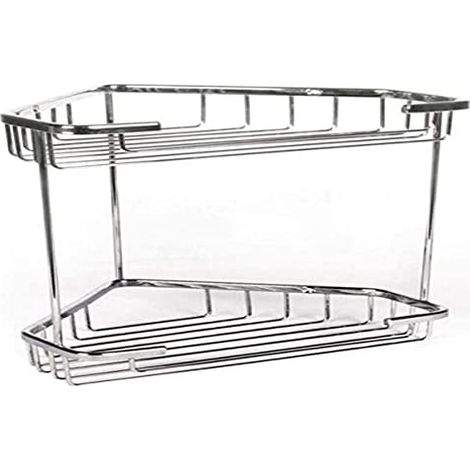 Mensola angolare in acciaio inox 2 altezze 175x175x265 TATAY CESTILLO (1/4)