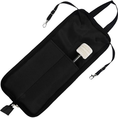 Sac de rangement suspendu pour baguettes de batterie IRIN, sac de transport portable pour baguettes de batterie avec poignée (noir) (1/5)