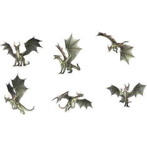 Lot de 6 autocollants colorés pour vitres, motif oiseaux, protection contre les collisions d'oiseaux, film dépoli statique-20X14X0.1CM